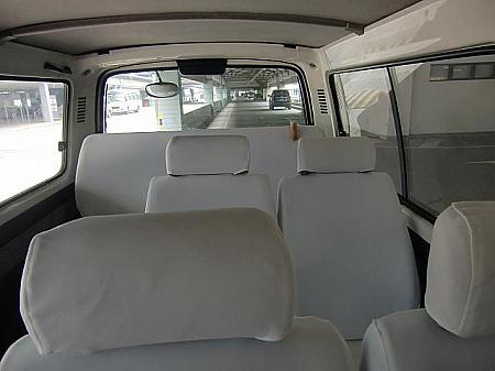 車内も清潔でした。