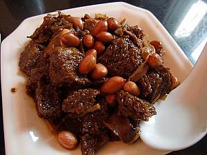 烤麸（中国麩）の甘辛煮。