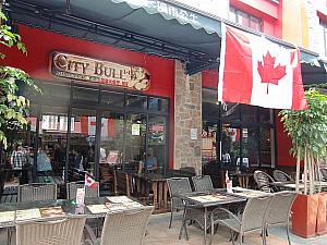 カナダ料理店「CITY BULL」
