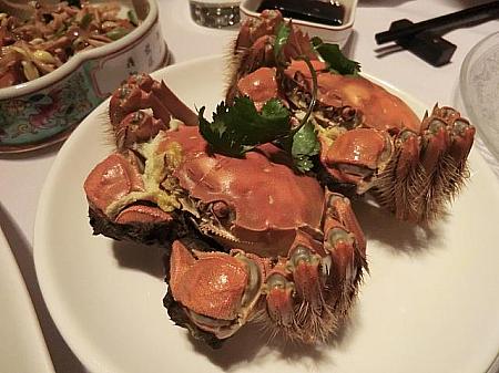 京劇を見ながら上海蟹を食べよう!　（蟹は秋〜冬のみ提供）