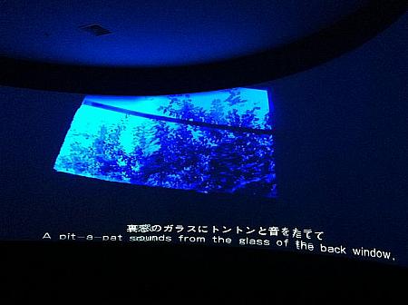 『野草』の映像は日本語字幕付き