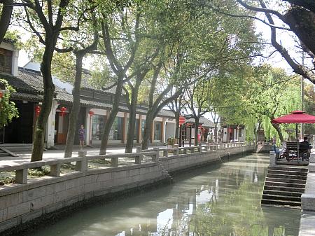 上海市内とは思えない静けさ