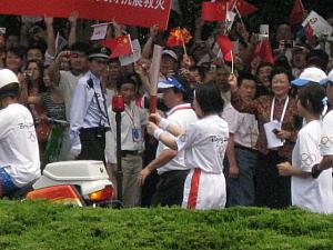 2008 北京オリンピック聖火リレー in 上海