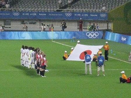北京オリンピック女子サッカー予選『日本VSノルウェー』戦レポ