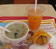 ケンタッキーでヘルシー朝ごはん♪ -肯徳基(KFC) 中山公園店