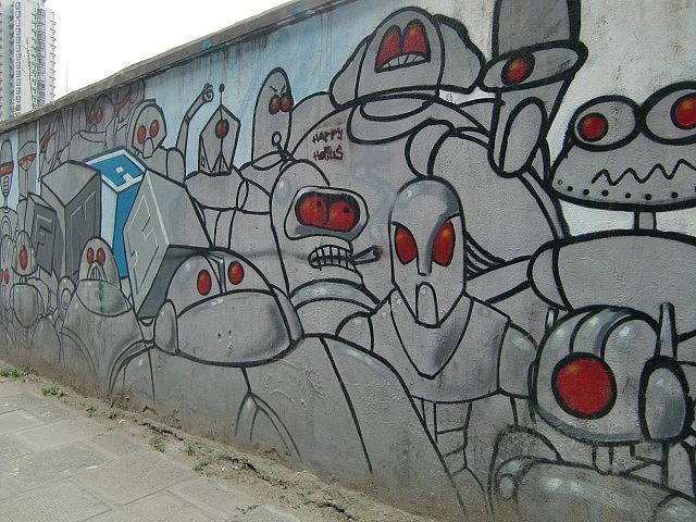 莫干山路の落書きストリート | 上海ナビ