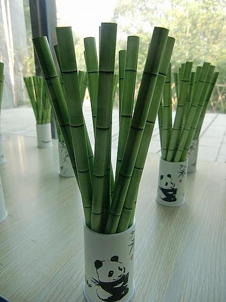 竹の鉛筆セット（22元）