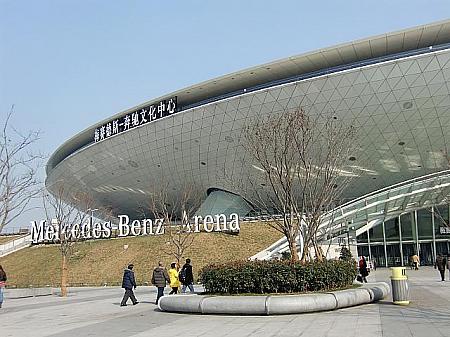 万博跡地に行ってみよう！ ～中国館と上海メルセデス・ベンツ・アリーナ～（2011月2月現在）