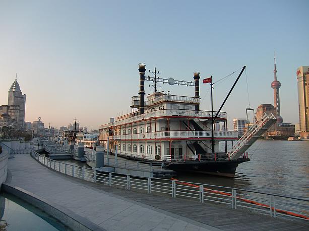 こんなふうに船が停泊しています。