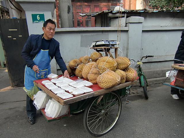 路地裏のミニ屋台。 | 上海ナビ
