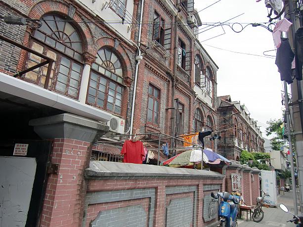 戦時中、迫害を逃れて上海にやってきたユダヤ人が住んでいた場所です。