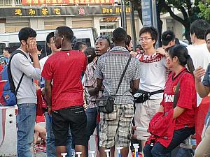 上海のサッカー好きは外国人とも同等にサッカー話ができてしまうのです