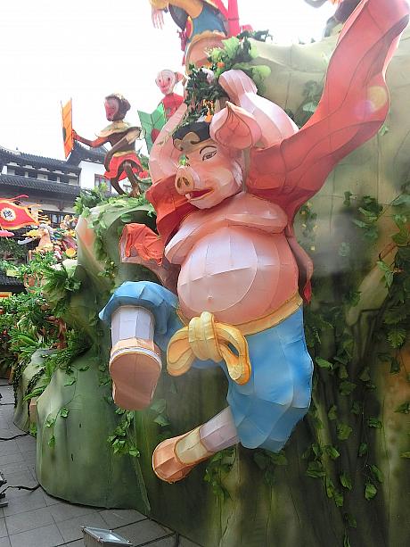 上海人には猪八戒が大人気