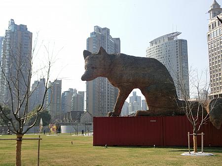 彫刻がテーマの公園「静安彫塑公園」