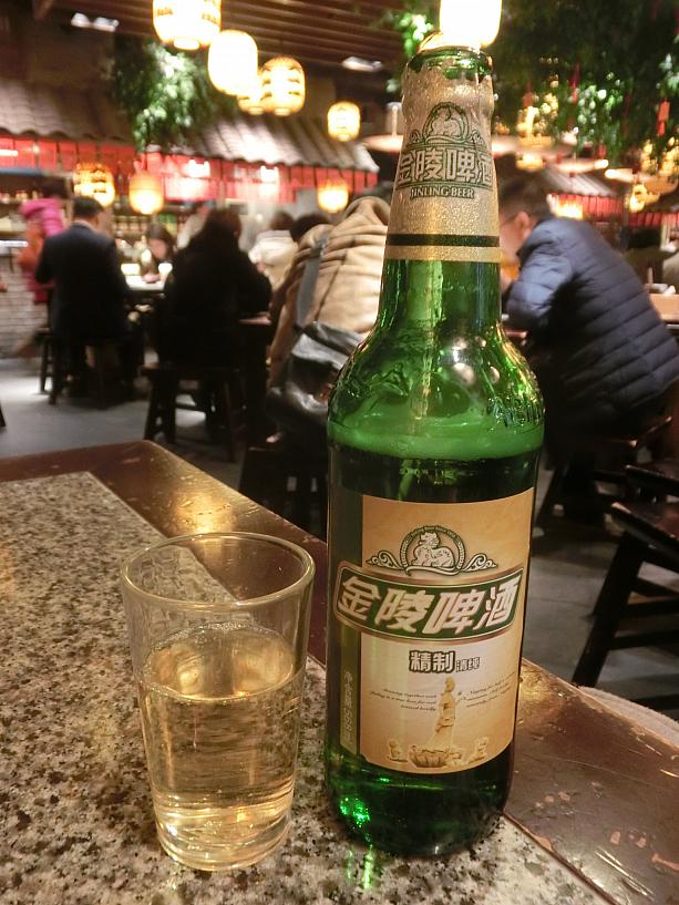 南京の地ビールや地酒も楽しめます
