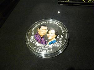 ブータン国王夫妻ご成婚記念コイン
