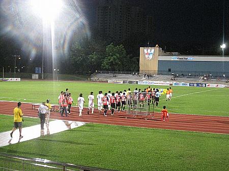 アルビレックスシンガポールの試合を見に行ってきました！ サッカーアルビレックスシンガポール