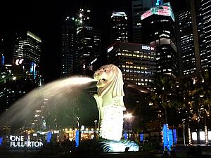 シンガポールにいる５頭のマーライオン！ マーライオン マーライオンパーク セントーサ島マウントフェーバー