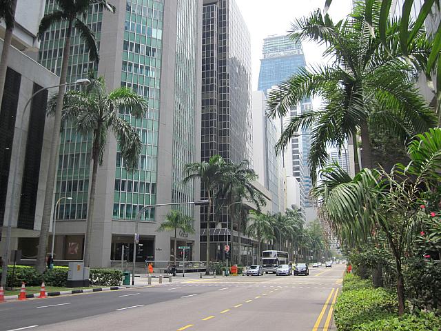 週末のビジネス街って シンガポールナビ