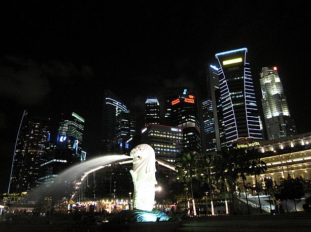 シンガポールの夜景・ナイトスポット特集！ 夜景 マリーナベイサンズ リバーサイドバー