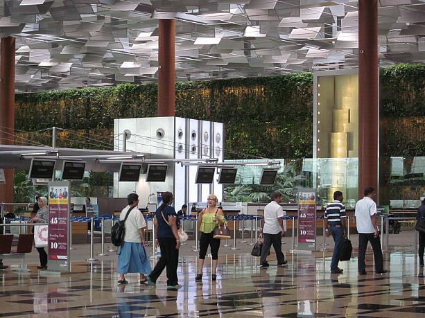 チャンギ国際空港の第3ターミナルです。