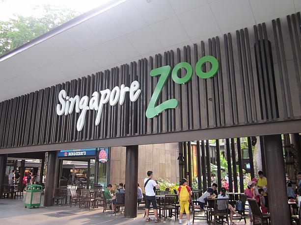 不動の人気を誇るシンガポール動物園です。