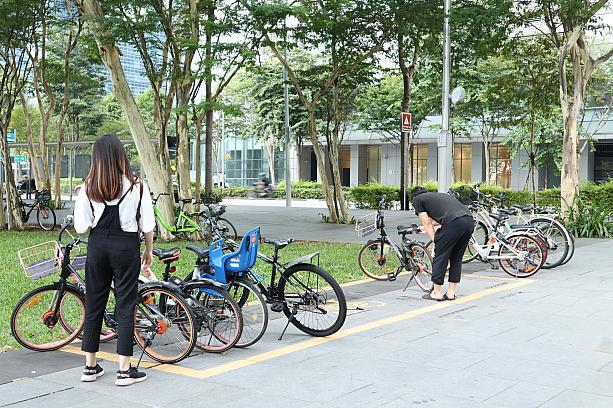 サイクリングをしている人がものすごく増えたようなシンガポール。