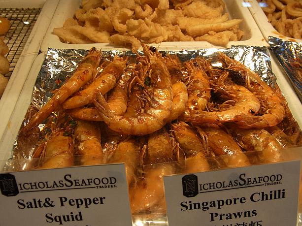 魚やエビ、ホタテ、牡蠣などグリルやフライにしたものや、