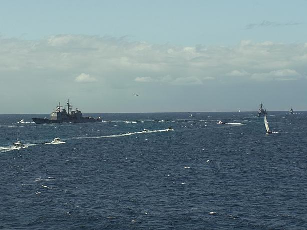 オーストラリア海軍の軍艦がシドニー湾に入港してからちょうど100年。記念イベントの「国際観艦式」に約50ヶ国から50隻以上の軍艦や大型帆船がシドニー湾に集まっています。