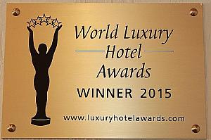 「The World Luxury Hotel Awards」 Luxury Green Hotel