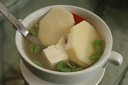 あっさりした山芋スープ、台湾山芋はシャキシャキしています