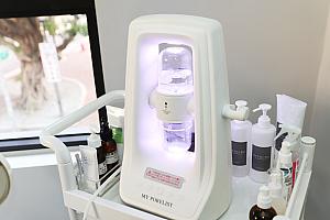 マシンの中に汚れが集まっていく～～！　