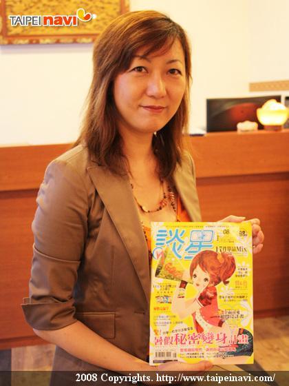 雑誌にもコメントを投稿している日本人オーナー。