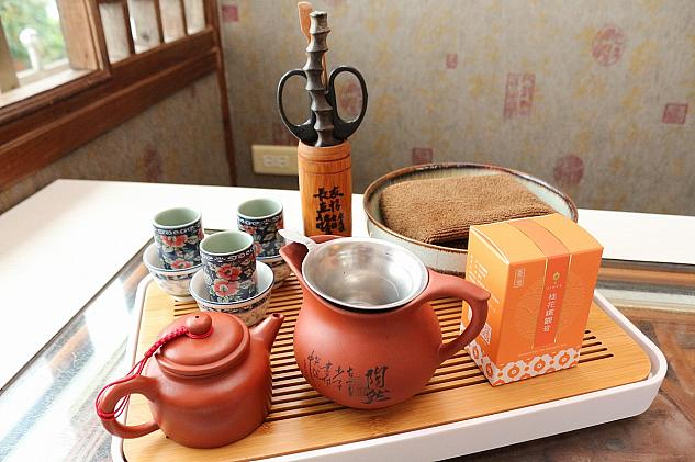 台湾式功夫茶のセット