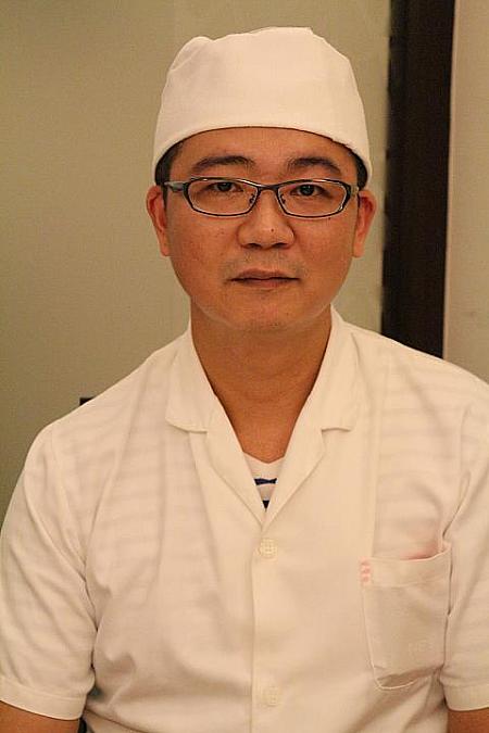 料理部門の料理長を務める陳北生シェフ