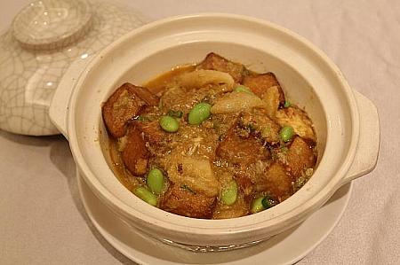 蟹粉豆腐煲
