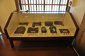 日本統治時代の建材も展示してあります