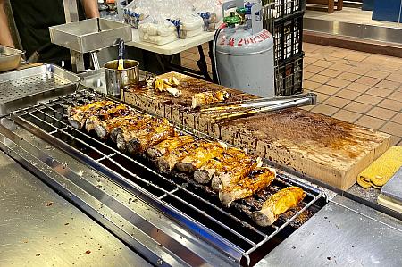 今や士林夜市グルメといえば……焼きエリンギ？