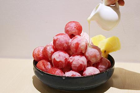 プチトマトに見えるけれど、スイカちゃん♡