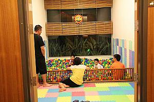 兒童遊戲エリア　3～8歲の子供に適したスペースです