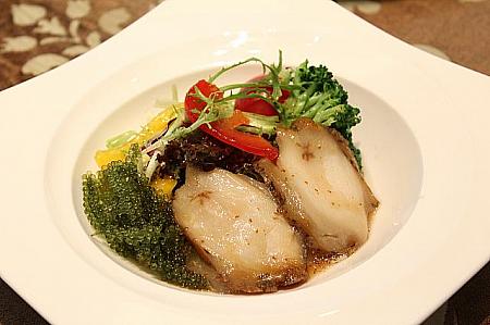 鮑魚沙拉佐和風　アワビの和風サラダ