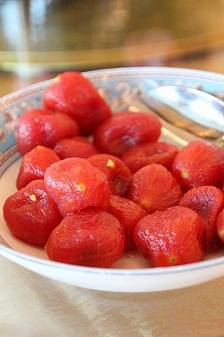 梅釀番茄
トマトの梅漬け