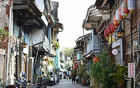 神農街は台南観光の人気スポット