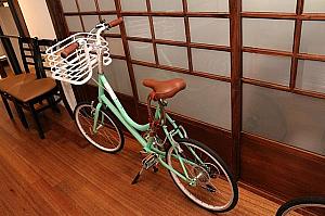 MIT!台湾製の自転車も。自転車乗りが気軽に立ち寄れる場所としても利用されているとか