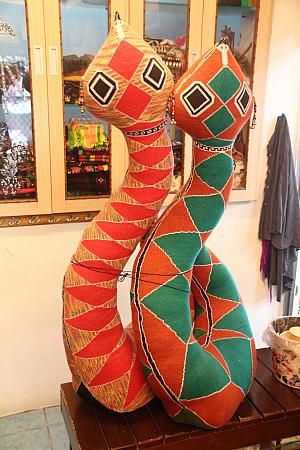 パイワン族の守護神、百歩蛇。実際は保護色で、文化資産保存法で保護されています