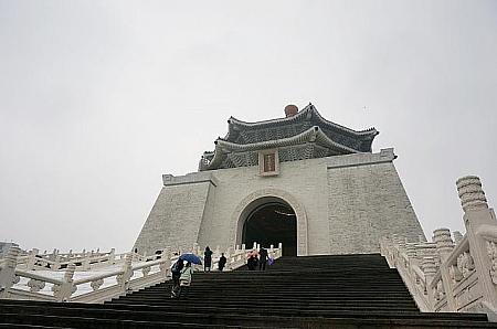 台北のシンボル的存在の中正紀念堂