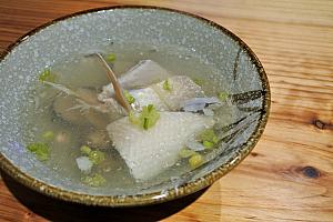 台南といえば……な虱目魚(サバヒー)スープ