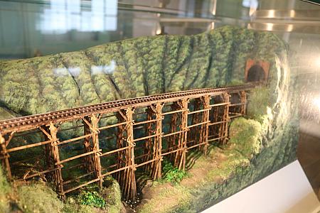 阿里山森林鉄道には大規模な木造橋がありました