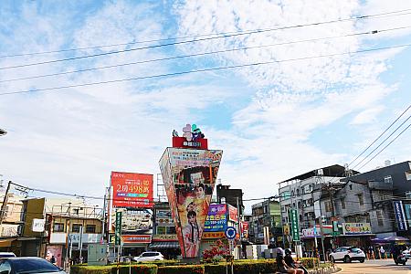 潮州旧市街地の中心、潮州圓環