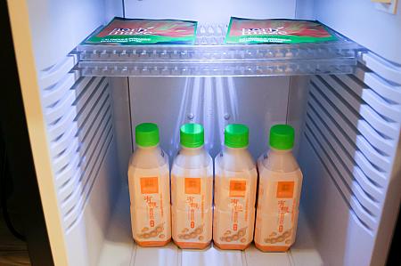 豆乳が冷蔵庫にあるって珍しいですよね！しかもめっちゃ濃厚でとても美味～♡